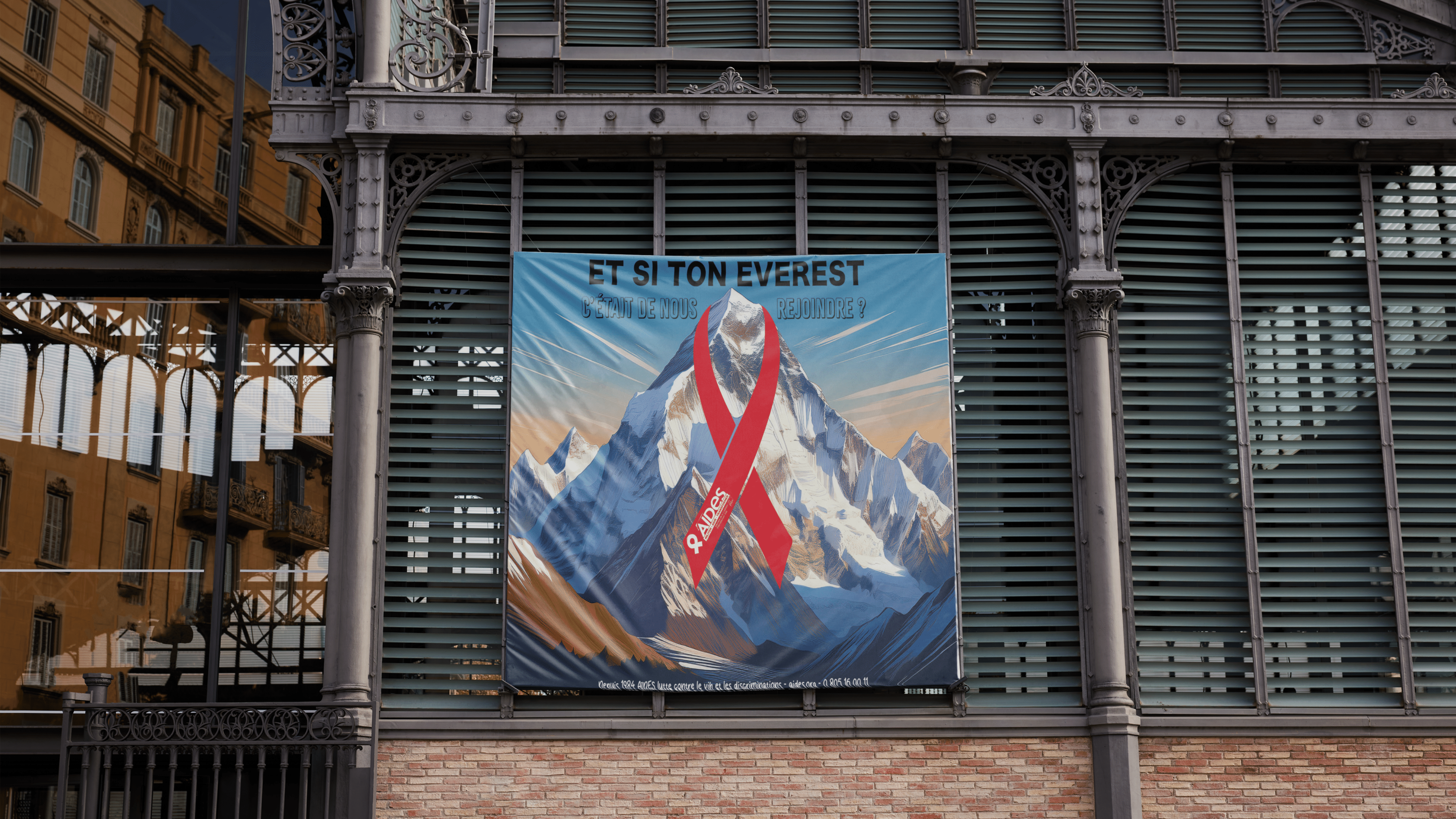 Visuel campagne AIDES