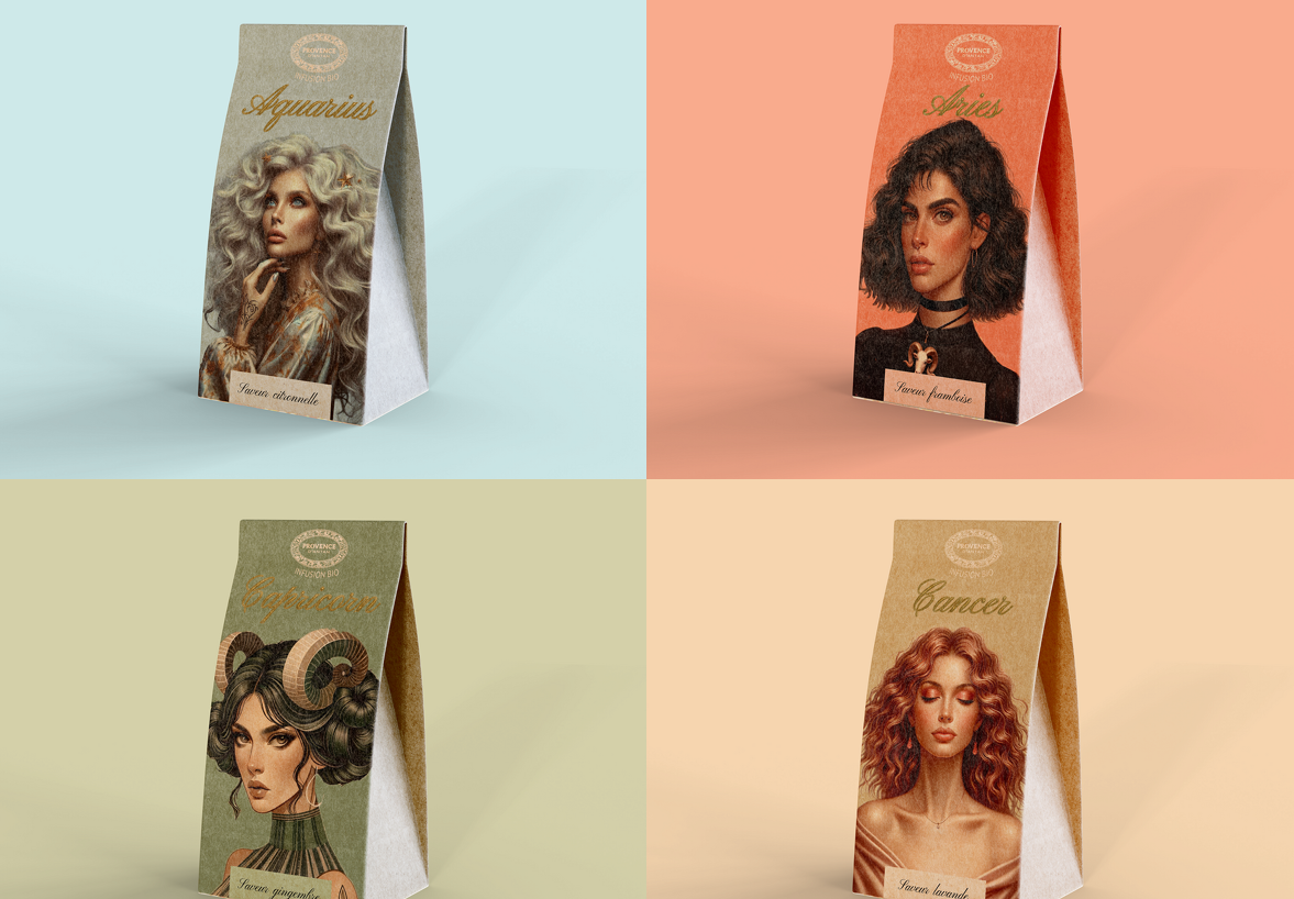 Province d'Antan - Mockup packaging