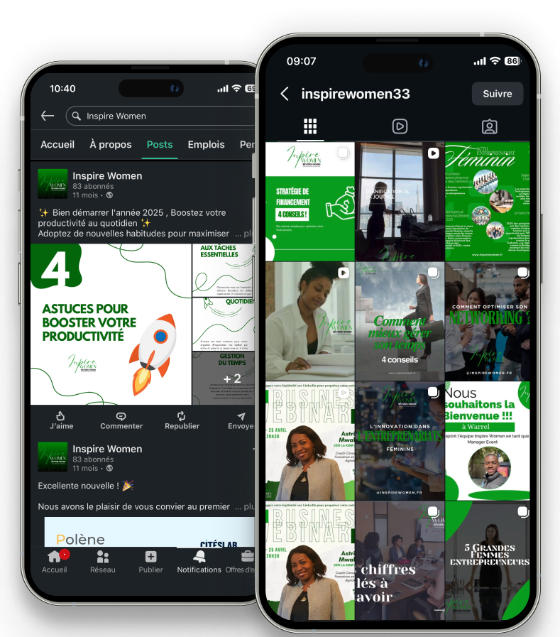 Mockup Inspire Women