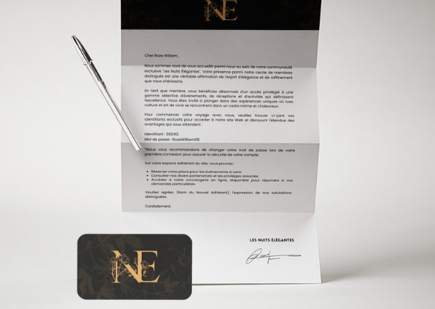 Les Nuits Élégantes - Contrat